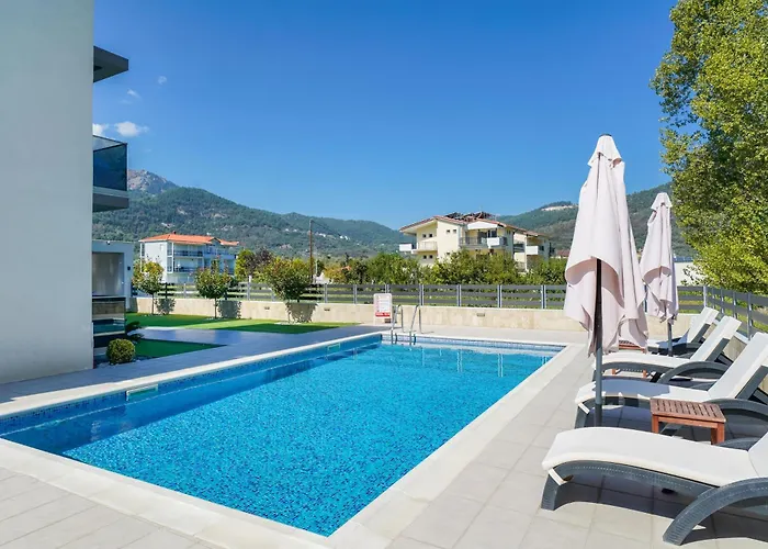 Kataleya Poolside Hotel de apartamente Skala Potamia